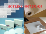 Giấy lọc dầu ăn, dầu dừa, sữa đậu nành