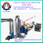 Máy sấy ống quay, sấy mùn cưa, sấy cát, phân vi sinh