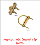 Kẹp cọc tiếp địa hoặc ống với 3 cáp