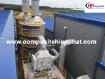 tháp xử lý khí bằng composite