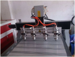 Máy đục- khắc tượng- tranh 3D CNC 8090 - 4 đầu giá 80 triệu