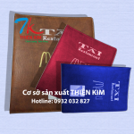 Cơ sở sản xuất bìa đựng hồ sơ, bìa tính tiền da, cung cấp bìa đựng bằng, bìa da giá rẻ,