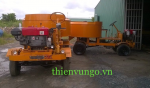 máy trộn tự hành 6 bao xi măng
