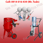 Máy phun cát làm sạch gỉ sắt - tạo hoa văn trên đá, gỗ