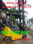 Thanh lý xe nâng đã qua sử dụng giá siêu rẻ- Toyota 1 tấn, Komatsu 1,5 tấn cao 3 mét giá thấp
