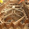Hệ Shoring chống chuyển vị hố đào sâu