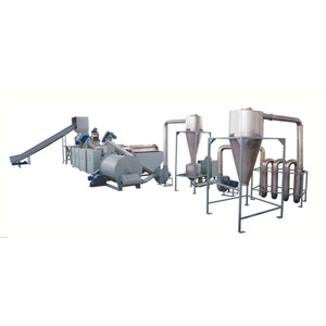 Dây chuyền băm, rửa, sấy nhựa, ni lông tái chế