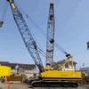 Sell used 50t crawler crane hitachi