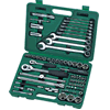 Bộ Khẩu 1/4 và 1/2, 76 chi tiết (Hệ mét) 09519