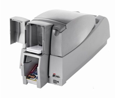 Máy in thẻ nhựa trực tiếp 2 mặt DCP340+ chất lượng Đức