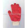 Găng len phủ cao su đỏ
